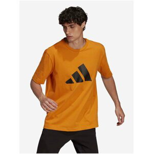 Oranžové pánské tričko adidas Performance M FI 3B Tee