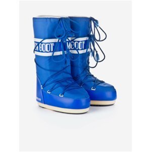 Modré dámské sněhule Moon Boot Icon Nylon Moon Boot