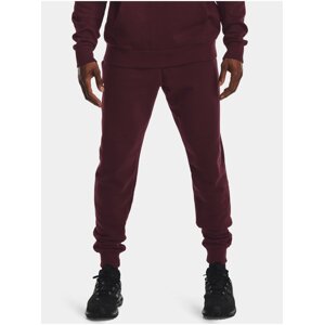 Tepláky Under Armour Rival Cotton Jogger- vínová