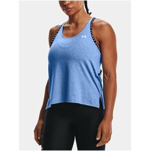 Tílko Under Armour Knockout Mesh Back Tank- modrá