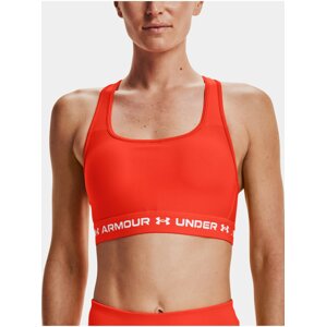 Podprsenka Under Armour Crossback Mid Bra- oranžová