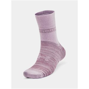 Ponožky Under Armour UA Essential Hi Lo 2Pk- růžová