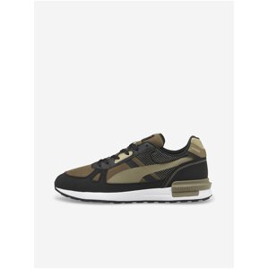 Černé-khaki pánské boty Puma Graviton Pro Tech