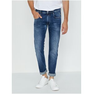 Modré pánské slim fit džíny Replay 573 Bio Anbass Jeans