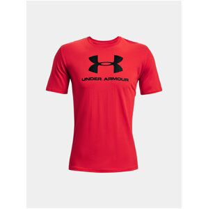 Tričko Under Armour UA SPORTSTYLE LOGO SS- červená