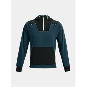 Mikina Under Armour UA RUSH FLEECE HOODIE- modrá