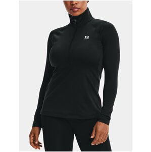 Tričko Under Armour UA Authentics CG 1/2 Zip- černá