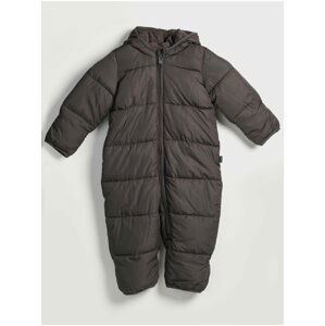 Černý klučičí overal prošívaný snowsuit GAP