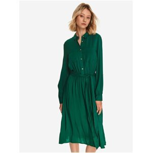 Zelené dámské košilové šaty TOP SECRET