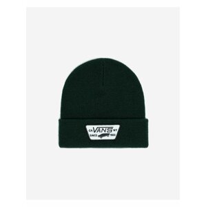 Tmavě zelená pánská čepice VANS Milford Beanie