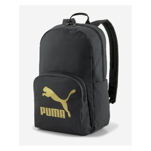 Černý batoh s potiskem Puma Originals Urban Backpack