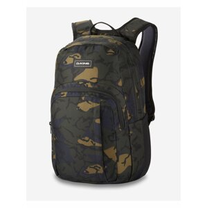 Černo-zelený army batoh Dakine Campus 25 l