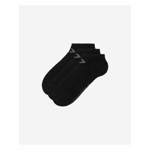 Sada tří párů dámských ponožek v černé barvě Converse