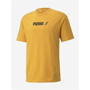 Žluté pánské tričko Puma Rad Cal Tee