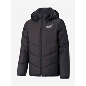 Černá holčičí prošívaná bunda Puma Ess Padded HD Jacket B