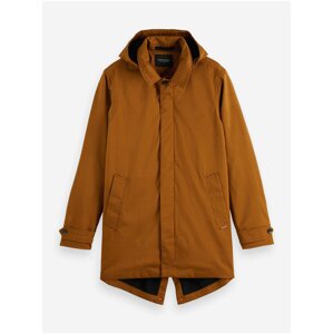 Hnědá pánská zimní parka Scotch & Soda