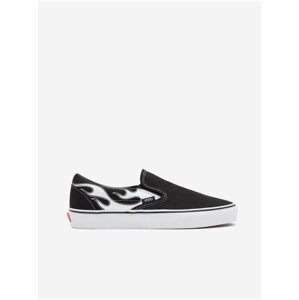 Bílo-černé pánské slip on tenisky VANS Classic