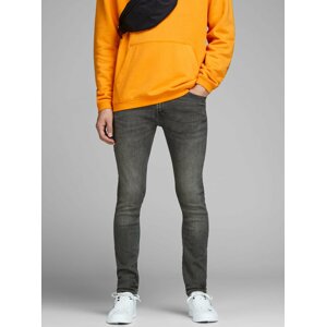 Šedé pánské skinny džíny Jack & Jones Liam