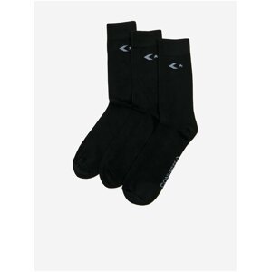 Sada tří párů ponožek v černé barvě Converse