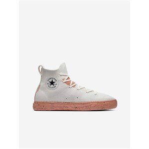 Krémové unisex kotníkové tenisky Converse Renew Chuck Taylor All Star Crater Knit