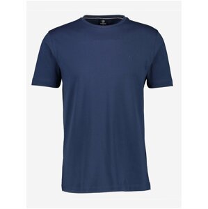 Tmavě modré basic tričko LERROS