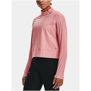 Tričko Under Armour UA Rush CG Novelty Top - růžová