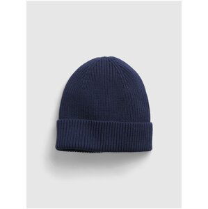 Modrá dětská čepice beanie GAP