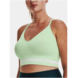 Podprsenka Under Armour UA Seamless Low Long Bra - zelená