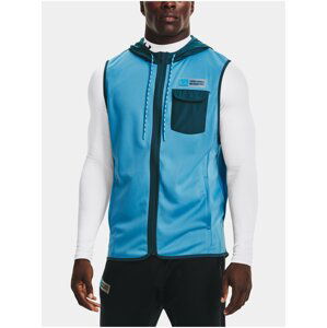 Vesta Under Armour UA AF STORM HOODED VEST - modrá