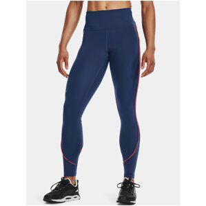 Legíny Under Armour UA Rush Legging Mesh Pkt - modrá