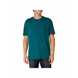 Tmavě zelené pánské tričko Diesel T-Just-Pocket Maglietta