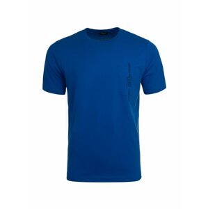 Modré pánské tričko Diesel T-Just-Pocket Maglietta