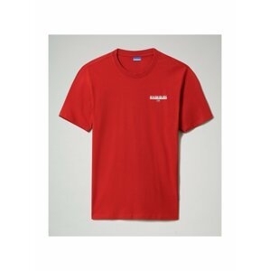 Červené pánské tričko Napapijri Ice