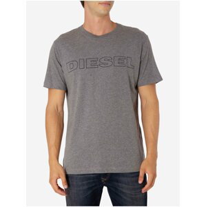 Šedé pánské tričko Diesel Umlt-Jake