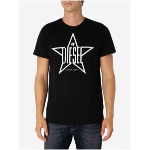 Černé pánské tričko Diesel Diego-Yh