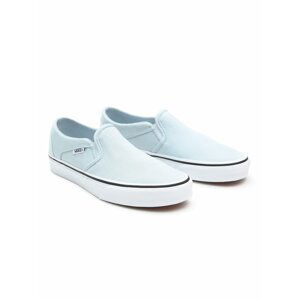 Světle modré dámské slip on tenisky Vans