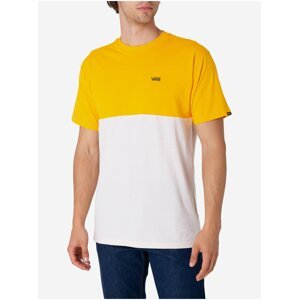 Bílo-žluté pánské tričko Vans