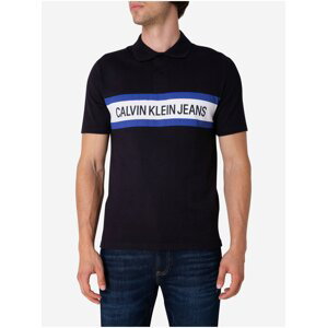 Černé pánské polo tričko Calvin Klein Jeans
