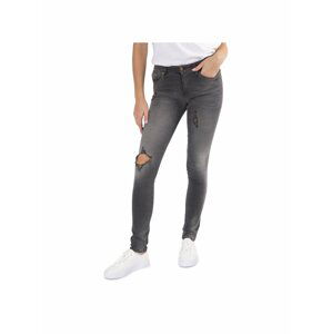 Tmavě šedé dámské skinny fit džíny Diesel Skinzee