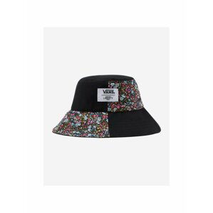 Černý dámský květovaný klobouk Vans