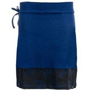 Modrá dámská vzorovaná sukně Alpine Pro