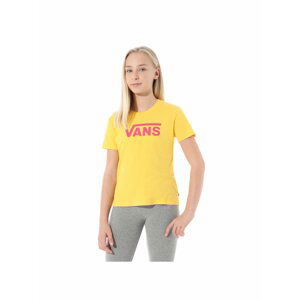 Žluté holčičí tričko Vans Lemon Chrome