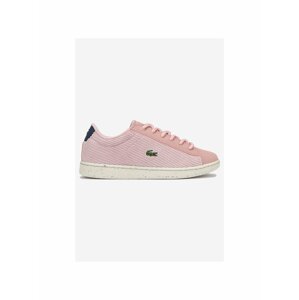 Růžové holčičí tenisky Lacoste Carnaby Evo 012