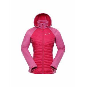 Růžová dámská bunda Alpine Pro Perka
