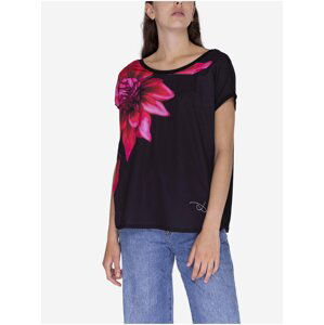 Tričko Woman Knitted Shirt Long Sleeve Desigual