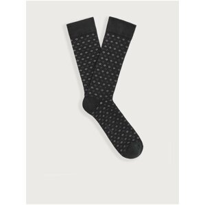 Černé vzorované ponožky Celio Ville