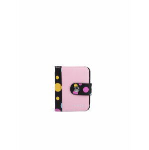 VUCH Dámská peněženka s puntíky růžová Black Dots Collection - CUTY CELINE