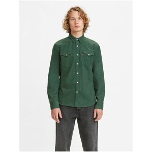Zelená pánská košile s kapsami Levi's® Barstow Western