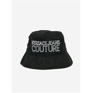 Černý pánský klobouk Versace Jeans Couture Bucket Hat