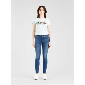 Modré dámské skinny fit džíny Levi's® 711 Skinny